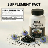 Peehss Black Seed Oil Capsules bottle with label