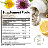 Peesnb Echinacea Herbal Supplement showing bottle cap