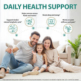 Peesnb Echinacea Herbal Supplement with natural ingredients displayed