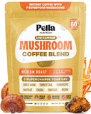 Pella Nutrition Mushroom Coffee Blend 1500mg front view packaging