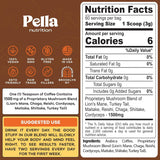 Pella Nutrition Mushroom Coffee Blend 1500mg with mushrooms