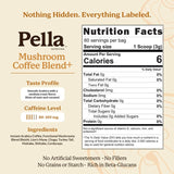 Pella Nutrition Mushroom Coffee Blend side view packaging