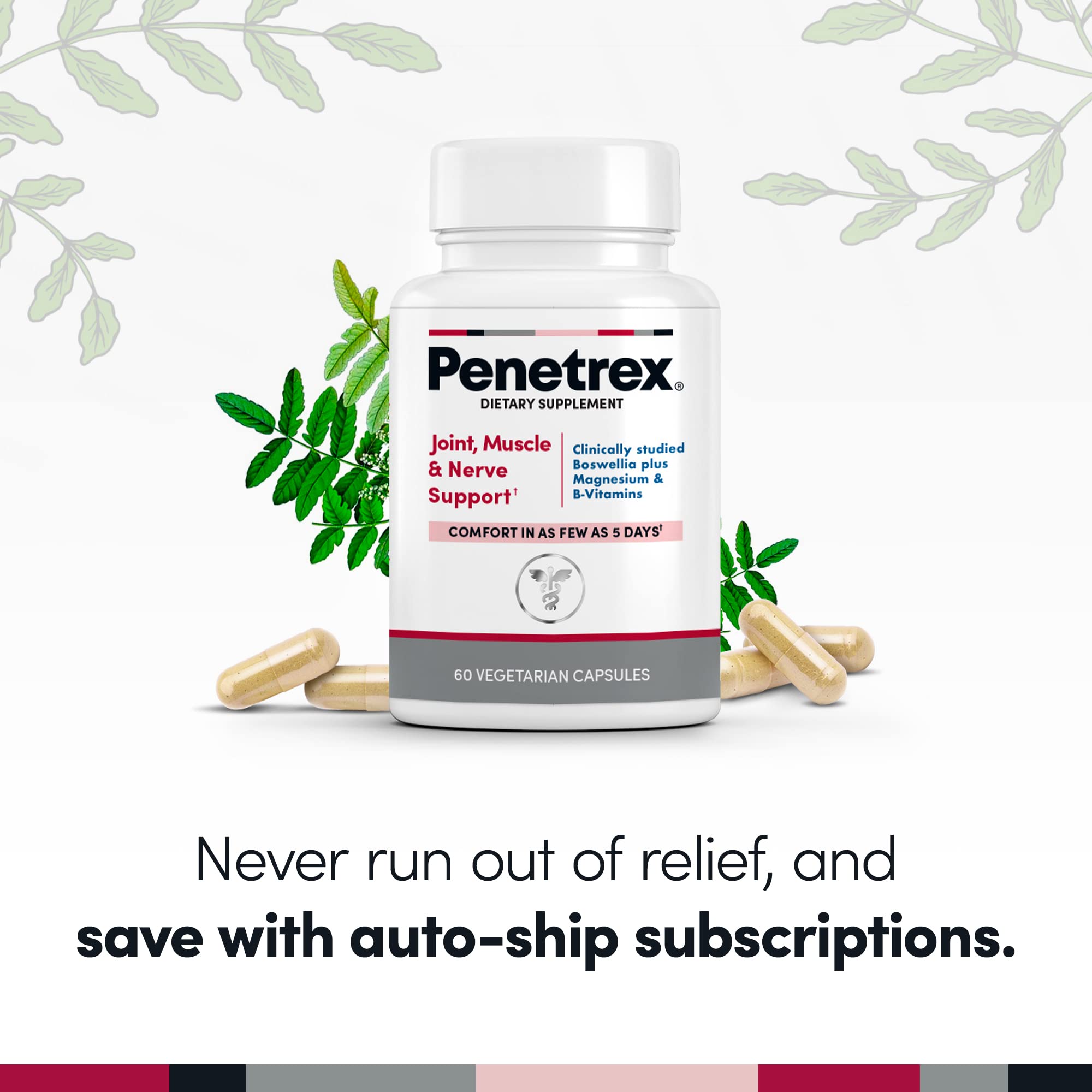 Penetrex Joint Support Supplement 100mg Boswellia Serrata lifestyle scene