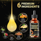 Penhoment Liquid Turmeric Curcumin 30ml bottle with dropper
