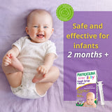 Pentrexcilina Baby Cough Syrup displayed on a nursery shelf
