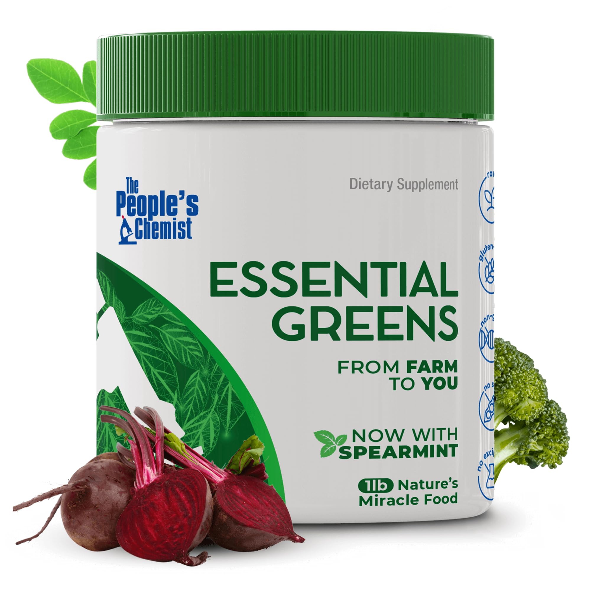 People's Chemist Spirulina Superfood Blend 454g front view