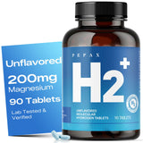 PEPAX Magnesium Hydrogen Tablets 200mg front view