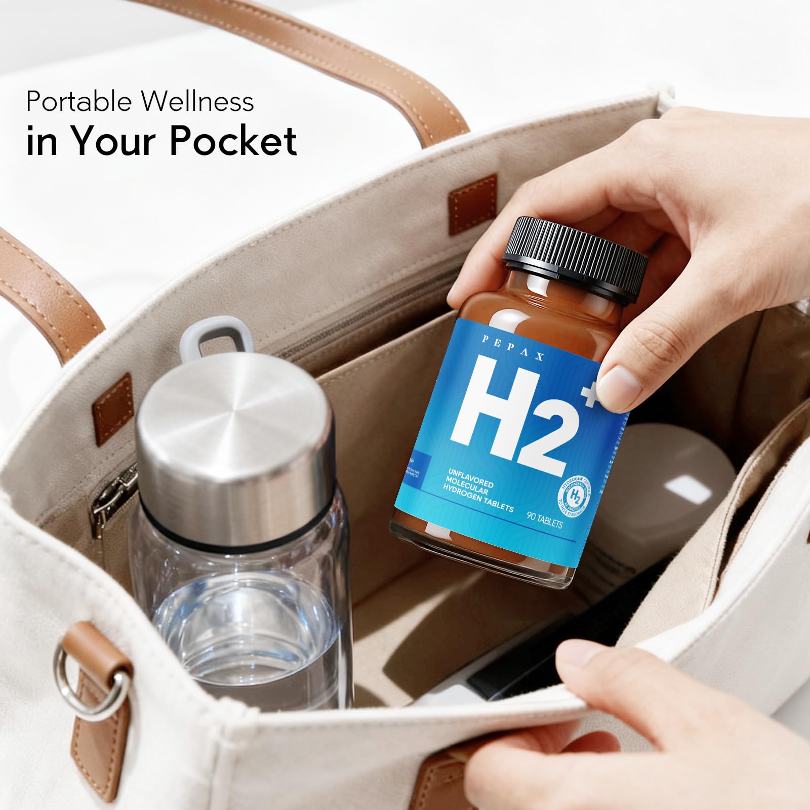 PEPAX Magnesium Hydrogen Tablets 200mg lifestyle scene