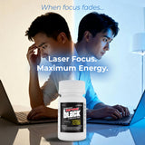 PEPTIME Energy Peptime Black Energy Supplement with water glass