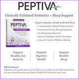 Peptiva Probiotic Supplement bottle with label