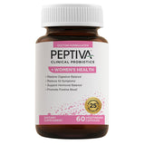 Peptiva Probiotics + Women’s Health bottle with label