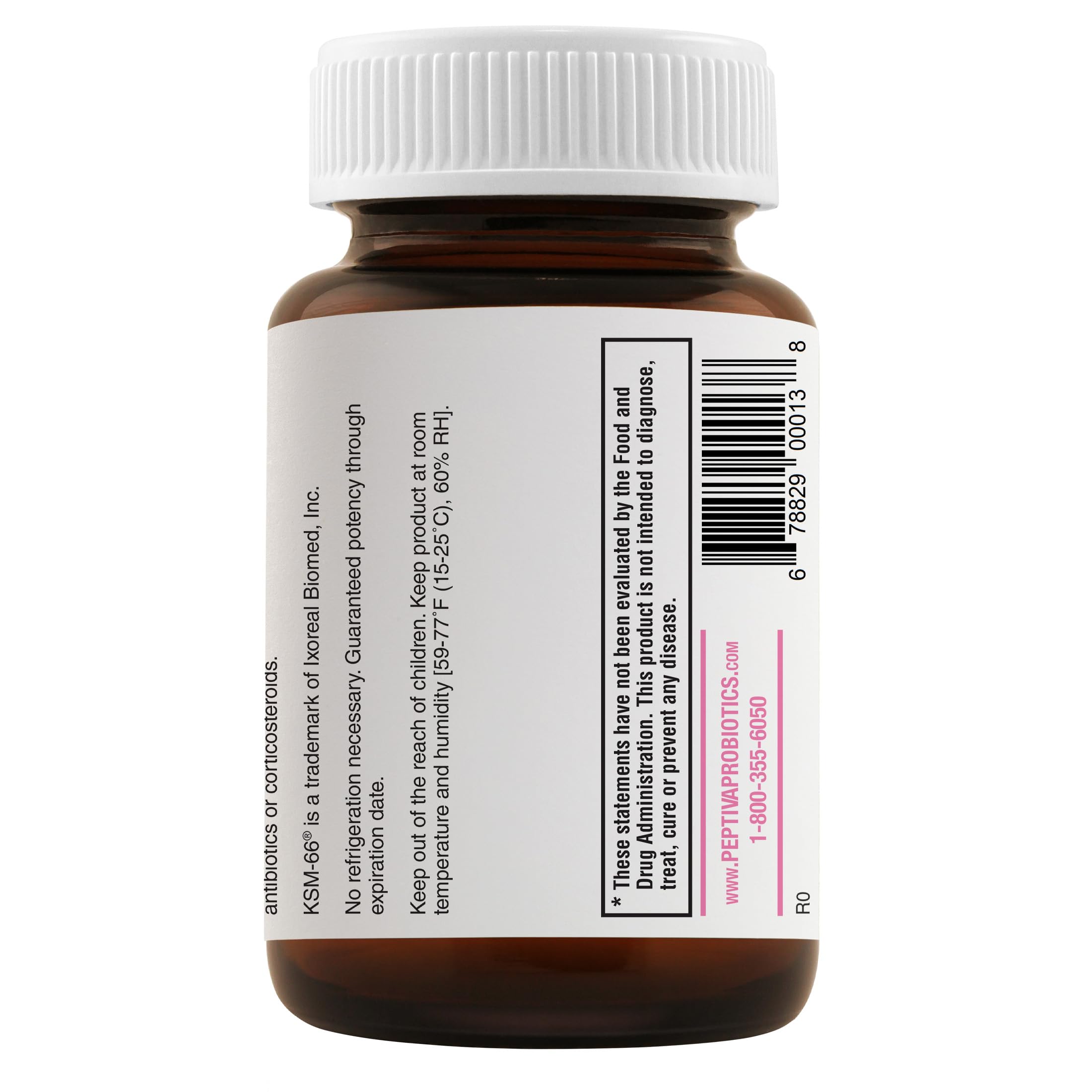 Peptiva Probiotics + Women’s Health capsules on a table