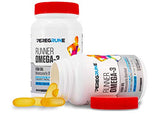 PEREGRUNE Fish Oil softgels in hand for scale