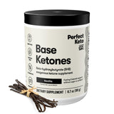 Perfect Keto Exogenous Ketones Vanilla 191g front view