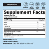 Perfect Keto MCT Oil Powder 318g in a bowl