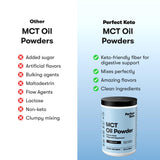 Perfect Keto MCT Oil Powder 318g scoop