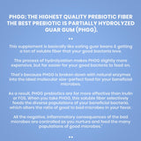 PERFECT PASS Prebiotic Powder in a smoothie preparation