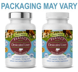 Perfect Supplements Beef Liver Capsules side view