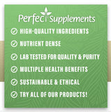 Perfect Supplements Glandular Extracts 340g side view
