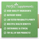 Perfect Supplements Hydrolyzed Collagen Powder 499g chocolate flavour close-up
