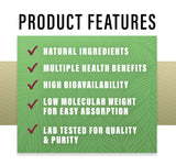 Perfect Supplements Hydrolyzed Collagen Powder 660g nutritional information