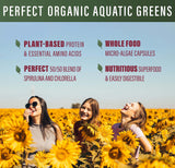 Perfect Supplements Spirulina & Chlorella Blend 50g packaging