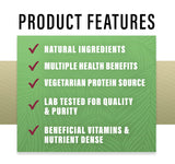 Perfect Supplements Spirulina & Chlorella Blend capsule close-up