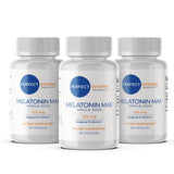 Perfect Vitamin Products Melatonin 120mg sleep aid capsules front view