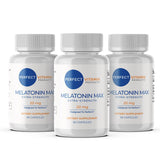 Perfect Vitamin Products Melatonin 20mg MAX Sleep Aid 60 Count front view