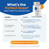Perfect Vitamin Products Melatonin 20mg MAX Vegan Capsules opened bottle