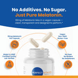 Perfect Vitamin Products Melatonin 30mg capsule with packaging