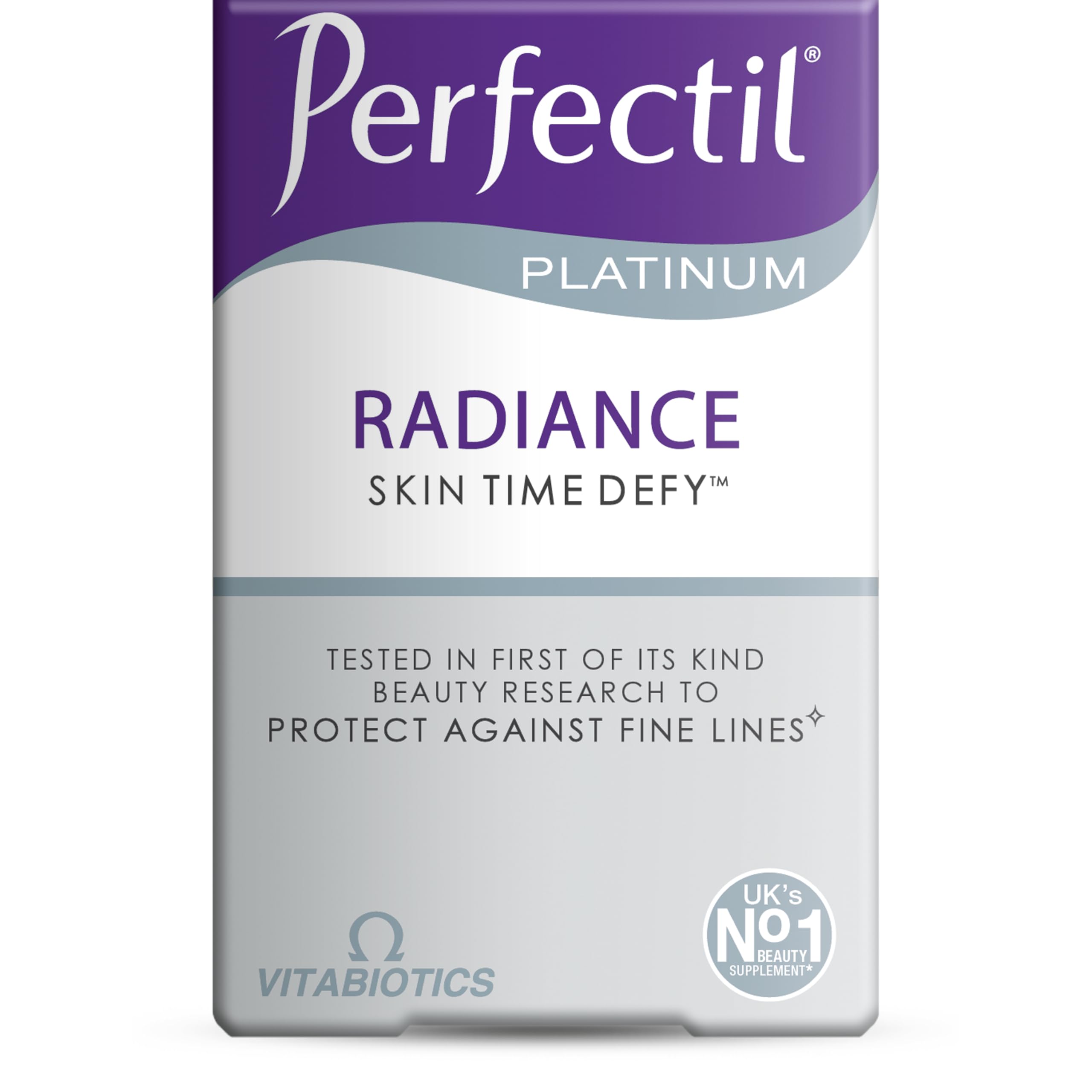 Perfectil Platinum herbal supplement packaging front view