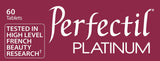 Perfectil Platinum herbal supplement side view