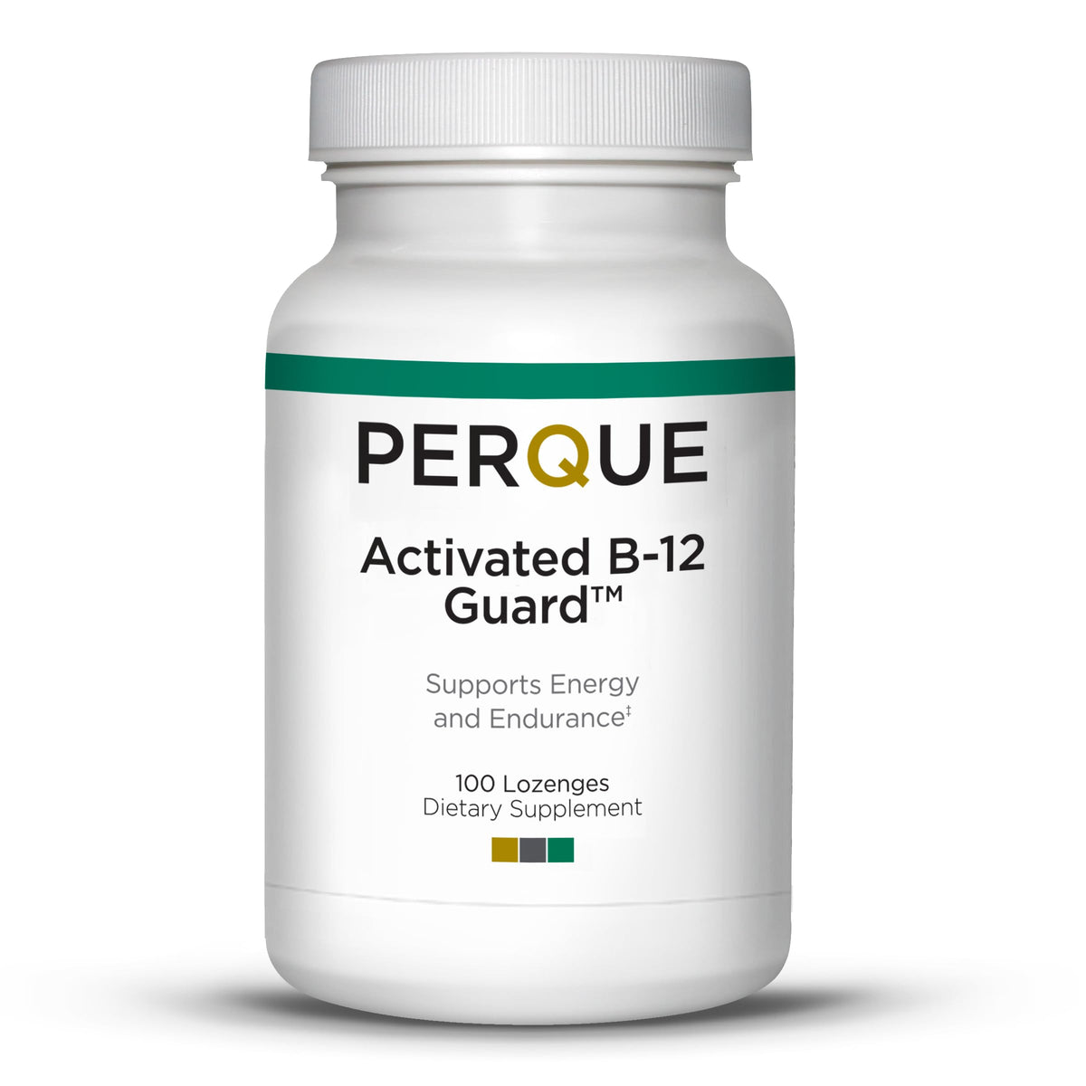 PERQUE Activated B-12 Guard 2000 mcg front view packaging