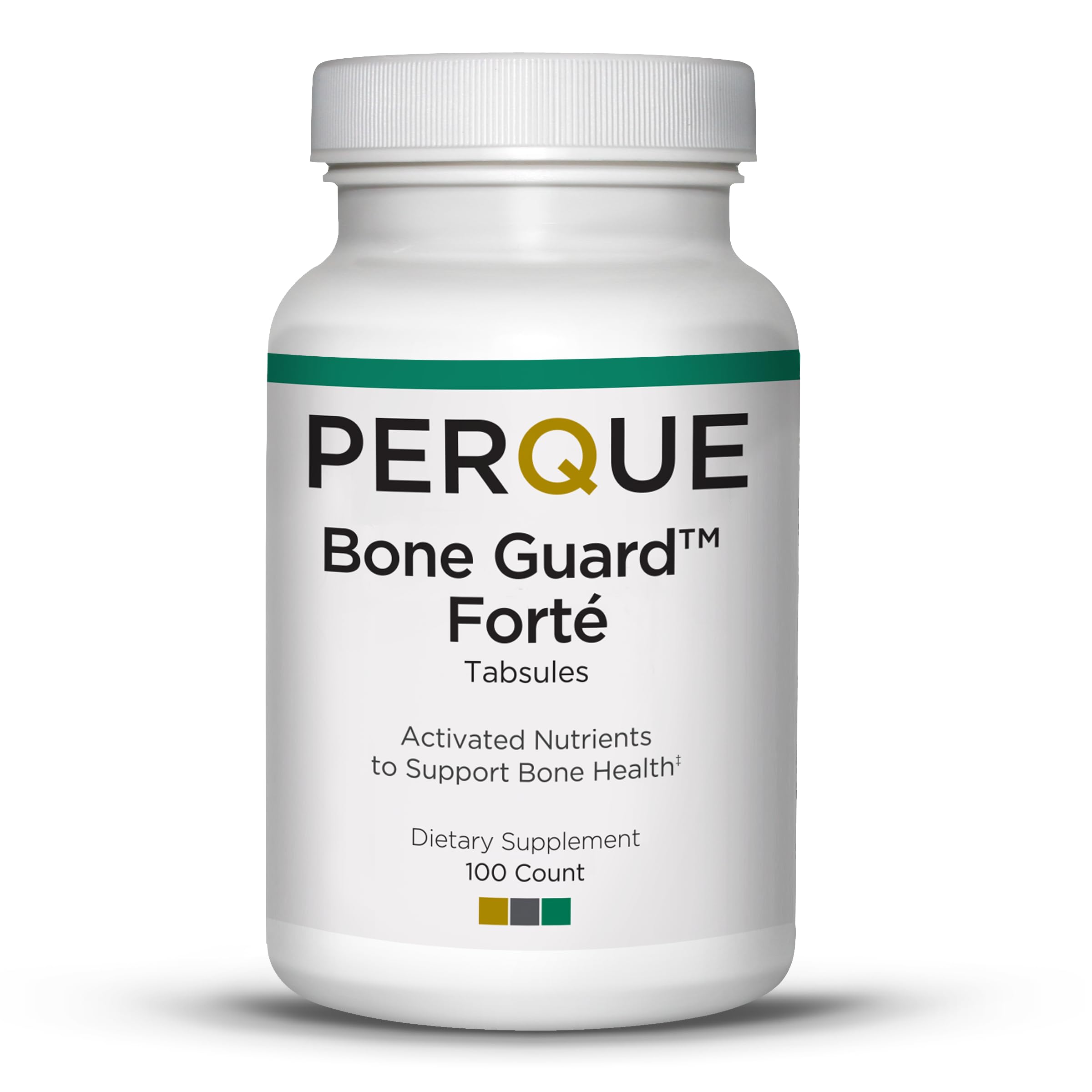 PERQUE Bone Guard Forte 20 Nutrients Supplement front view