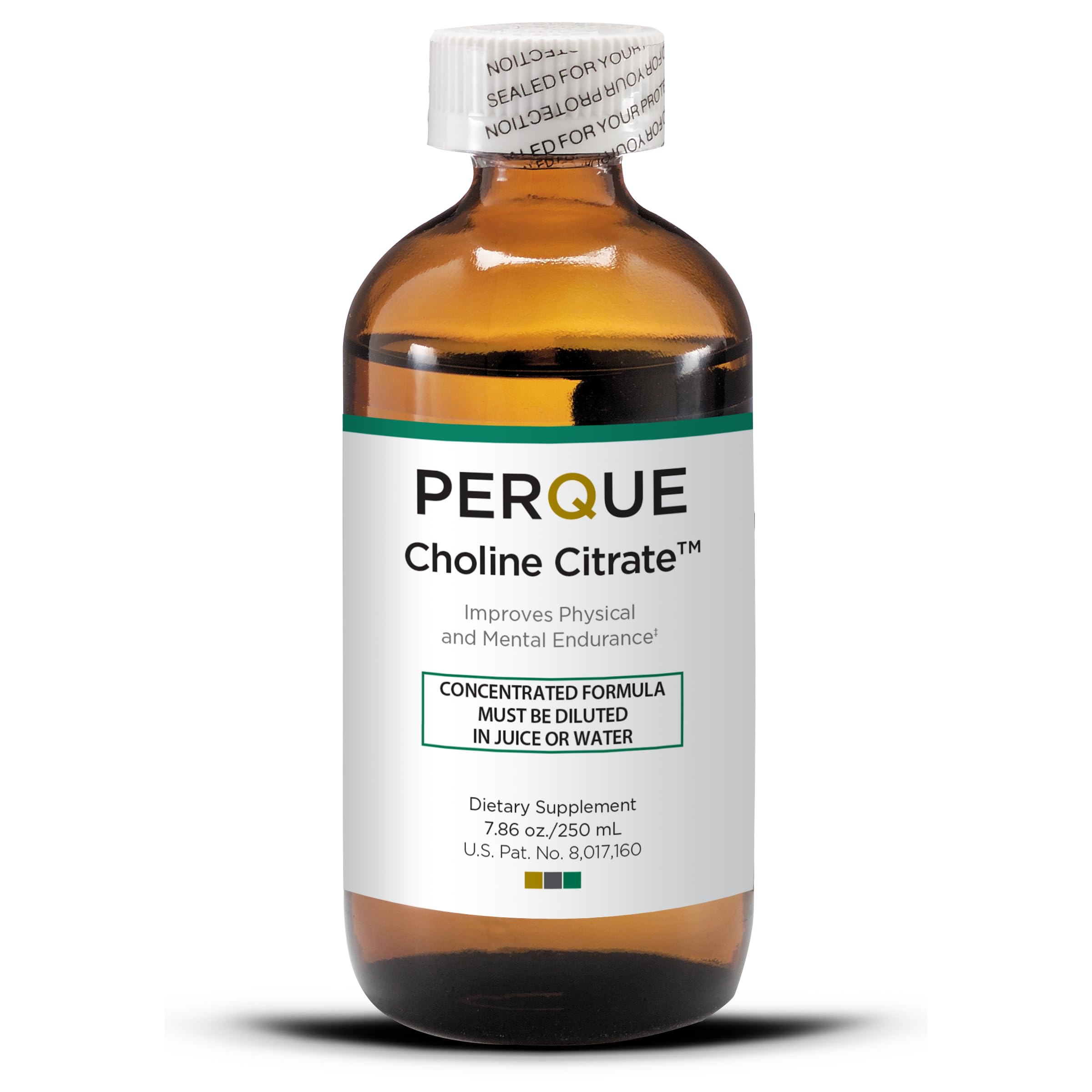 PERQUE Choline Citrate Liquid Supplement front view