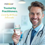 PERQUE Energized Double Zinc Guard 100 Tabs bottle with label