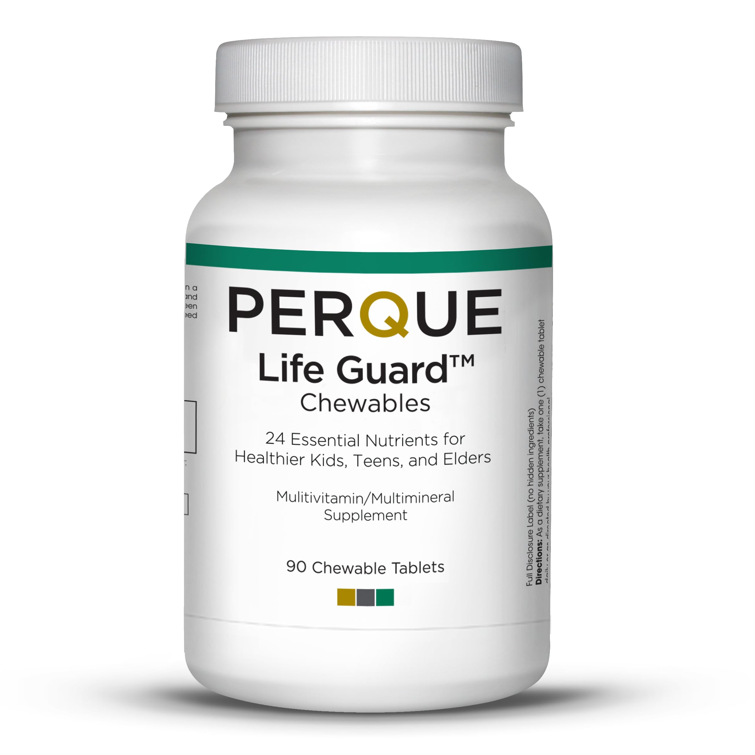 PERQUE Life Guard Chewables 90 Tablets front view