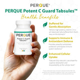 PERQUE Potent C Guard 1000 mg Vitamin C Supplement side view