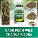 Peruvian Naturals Chanca Piedra Stone Breaker 180 Capsules with measuring spoon