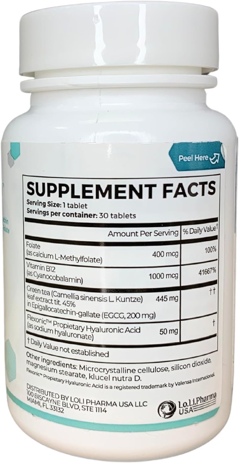 Pervistop Daily Supplement Capsules back view with nutritional information