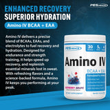 PEScience Amino IV BCAA + EAA Powder 100g packaging