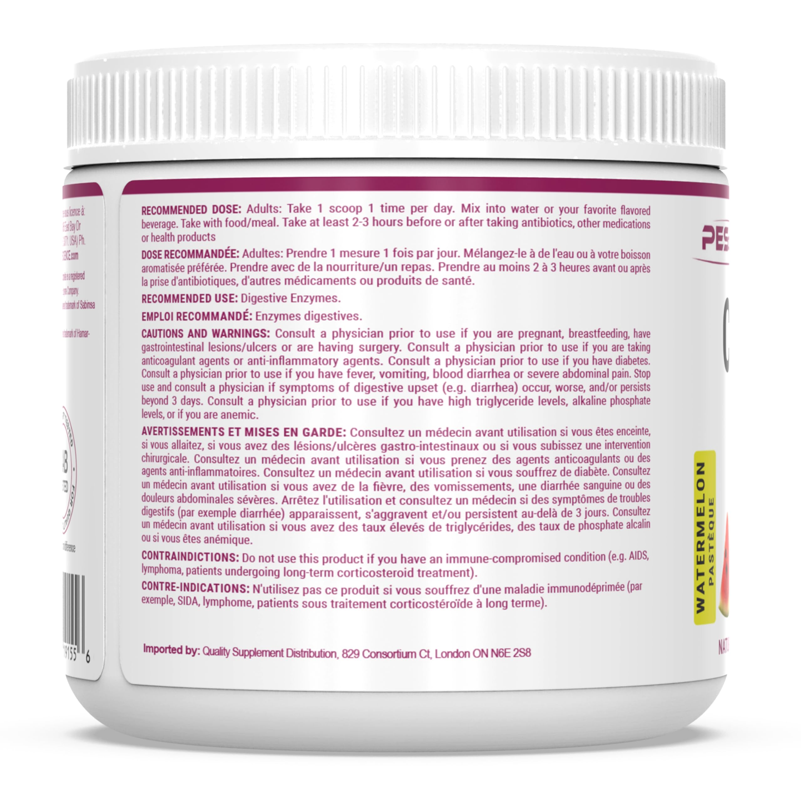 PEScience Multi-Enzyme Complex 300g packaging on a wooden table