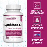 PEScience Symbiont-GI Probiotic Supplement 77g ingredients list