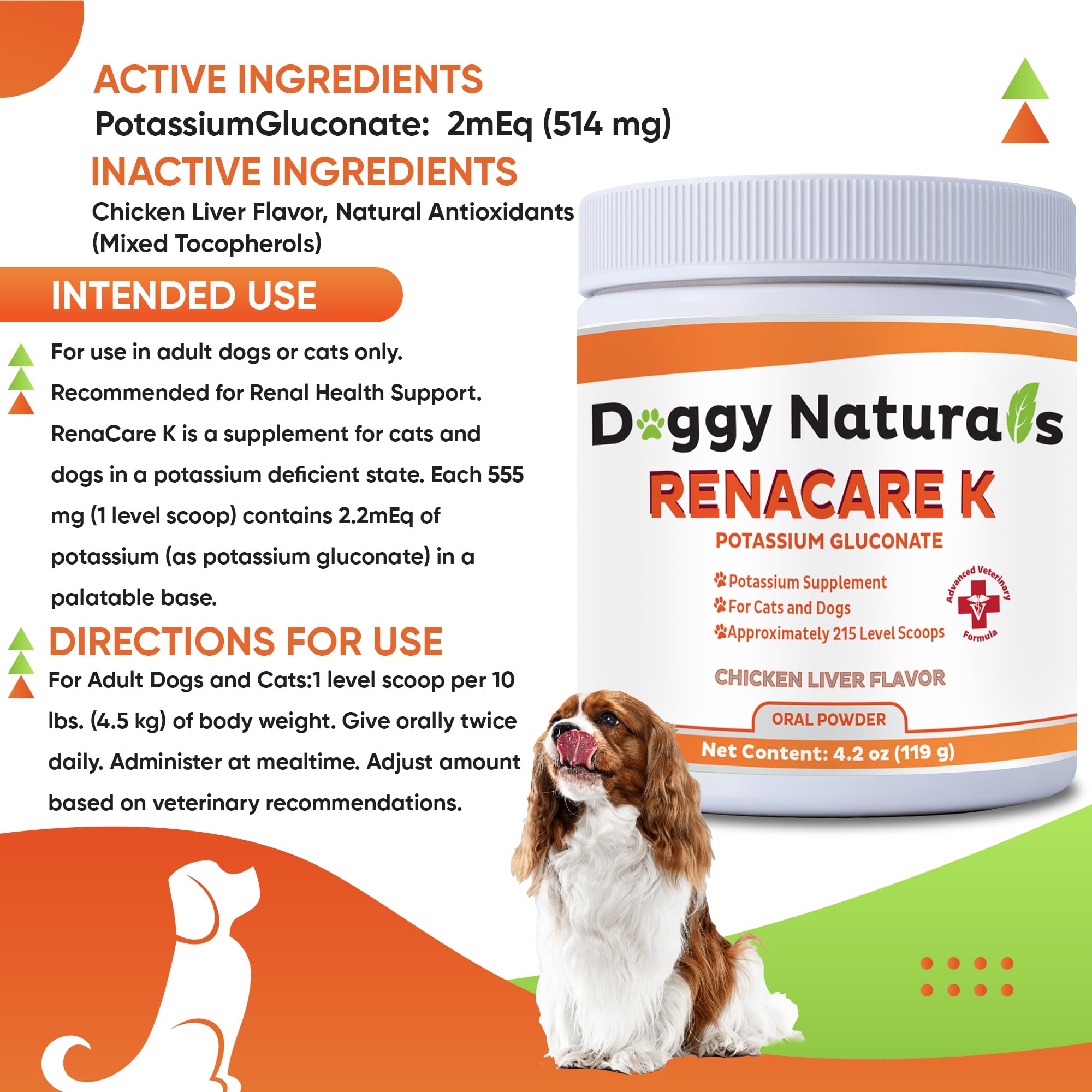 Pet Health Pharma RenaCare K packaging with chicken liver flavour