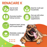 Pet Health Pharma RenaCare K supplement with measuring scoop