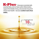 Pet Health Solutions K-Plus Gel 142g with a pet enjoying the gel