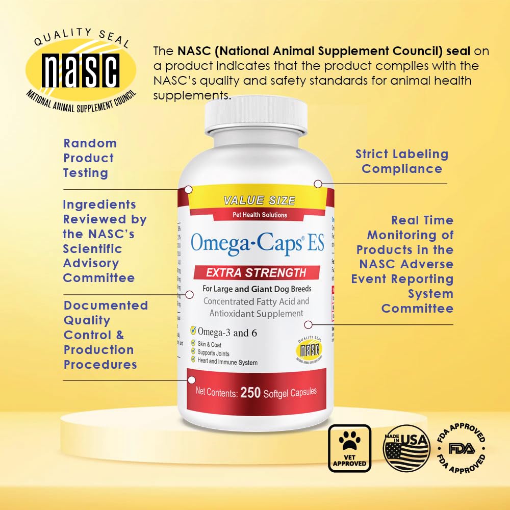 Pet Health Solutions Omega-Caps ingredients list