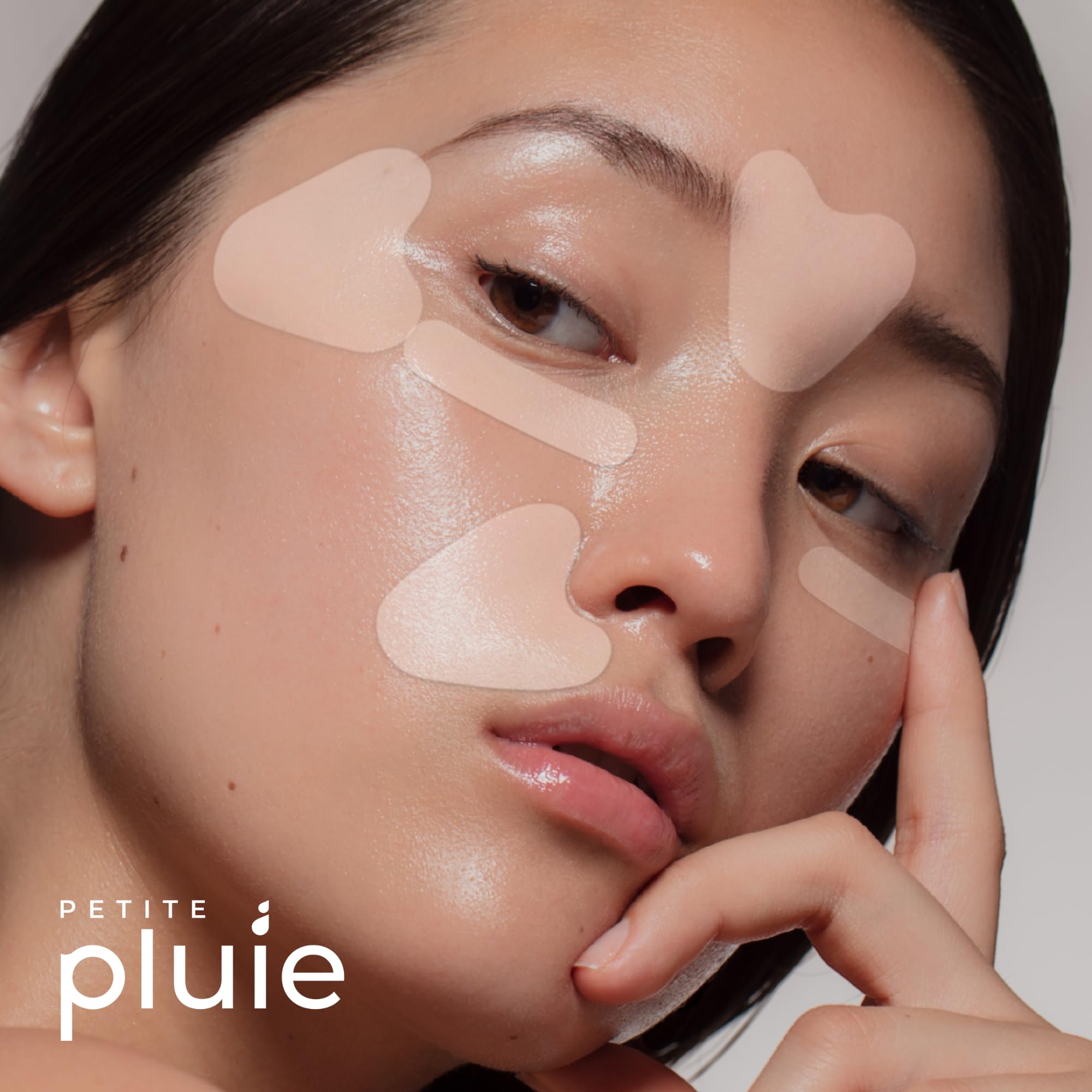 PETITE PLUIE Collagen Face Wrinkle Patches in travel-friendly packaging