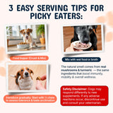 Pets Are Kids Too Mushroom Supplement for Dogs ingredients list